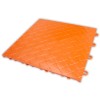 RaceDeck Diamond TuffShield Garage Floor Tile 1/2 Inch x 1x1 Ft. orange full tile