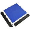 Female borders RaceDeck Garage Tile Border Corner Edges 1/2 Inch x 1.75x12 Inches with diamond tuffshield tile in royal blue