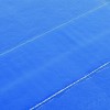 smooth vinyl blue tape glued on blue mat