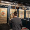 3/8 inch Roll Rubber Flooring rolls half-axe-throwing.