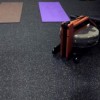 Rubber Flooring Rolls 8 mm 25 Ft 10% Color in yoga studio