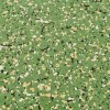 close up of nuclear rubber flooring tiles green meadows color