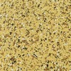close up of nuclear rubber flooring tiles wheat field color with various yellow shades