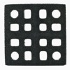 Quad Blok Connector for 2.5 inch 8x8 inch Quad Blok