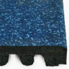 dBTile heavy duty gym floor tiles standard blue color option