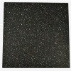 Square Rubber Tile with color flecks on white background