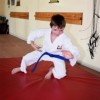 Safety Martial Arts Mats Bi-Fold 5x10 ft x 4 inch padded landing strike.