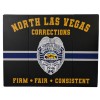 Safety wall pad with north las vegas corrections logo
