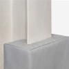 Top close up Safety I-Beam Pad 6 Ft. for 4 Inch Wide I Beam in gray