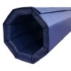 blue round indoor safety pilaster wrap