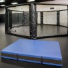 Octagon Ring and Royal Blue Safety Landing Mat Non-Folding 4 Inch x 4x8 Ft.