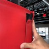 Safety Pilaster Wrap 38 to 64 Inch Inside Dimension hook and loop closure close up