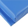 Safety Fire Rated Impact Wall Pad 2 inch x 2x6 Ft. Lip TB blue top corner