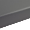 Safety Fire Rated Impact Wall Pad 2 inch x 2x6 Ft. Lip TB gray side view