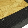 Backing view of Safety CourtQuiet Impact Wall Pad 2 Inch x 3x6 Ft. Z Clip