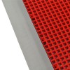 DunkStar BaseCourt Outdoor Corner Edge Borders Gray 5/8 In x 2 Inches Wide border and tile