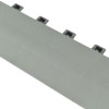 DunkStar Pickleball Outdoor Court Corner Edge Borders Gray 5/8 Inch x 3 Inches Wide close up angle
