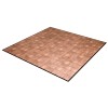 SnapLock Dance Floor XL Standard Tiles 1/2 Inch x 18x18 Inches Dark Maple 21x21 foot area
