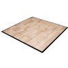 SnapLock Dance Floor Border Edges Corners 1/2 Inch x 2x18 Inches Maple dance floor with borders
