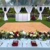 SnapLock Dance Floor XL Standard Tiles 1/2 Inch x 18x18 Inches outdoor wedding in tent