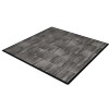 Smoked Oak 9x9 foot SnapLock Dance Floor XL Premium Tiles 1/2 Inch x 18x18 Inches
