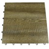 SnapLock Dance Floor XL Premium Tiles 1/2 Inch x 18x18 Inches full in in Smoked Oak
