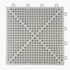 SoftFlex Shower Floor Tile Non Slip light gray tile.