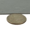 Groove Base Multi-Purpose Dance Floor Roll 2mm x 6.56x65 Ft. thickness compared to quarter