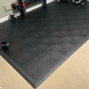 staylock bump top with border and corner install over carpet