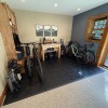 StayLock Orange Peel Black - bike storage room