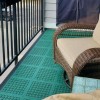 staylock border edge on balcony install with staylock perforated tiles 