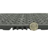 StayLock Perforated Black coin view thickness 
