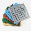 stack of 5 Staylock Perforated Outdoor Deck tiles