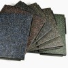 Stacked assortment of Sterling Athletic Rubber Tile 1.25 Inch 35% Premium Colors