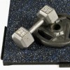 Corner of Sterling Athletic Rubber Tile 1.25 Inch 35% Premium Colors
