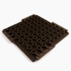 Sterling Athletic Sound Reducing Rubber Tile 2 Inch Black bottom