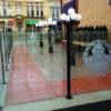 Sterling Patio Tile 2 Inch outdoor patio restaurant installation.