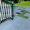 Greatmats Sterling Playground 2.25 Inch gray playround