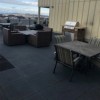 Sterling Patio Tile 2 Inch Black Grill Area Install