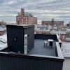 Sterling Roof Top rubber tiles patio Gray customer install