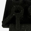 Sterling Walkway Pad Roof Top Black 2 Inch x 2x2 Ft. bottom view of tile
