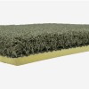 side corner view Greatmats Gym Turf Value 3/4 Inch x 15 Ft. Wide 5 mm Foam - Gray