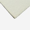 Top angle view Greatmats Gym Turf Value 3/4 Inch x 15 Ft. Wide - White