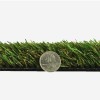 Greatmats Classic Landscape Turf thickness comparison with quarter