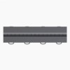 Techfloor 3 x 12 Expansion Joints shown in Dark Grey