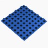 TechFloor Premium Tile with Traction Top Blue Tile 