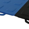 TechFloor Standard with Raised Squares Floor Tile blue and black interlock