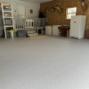 TechFloor Standard with Raised Squares Floor Tile grey garage install