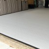 Techfloor Border Beveled Edge on Raised Solid Garage Tiles garage install