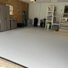 TechFloor Standard with Raised Squares Floor Tile grey garage install